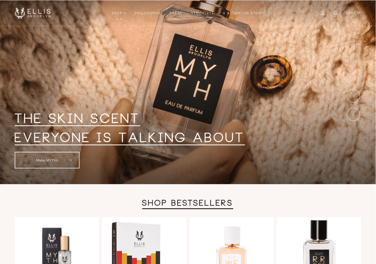 Ellis Brooklyn Homepage